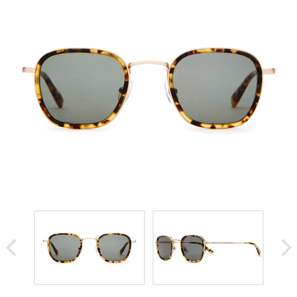Crap Eyewear The Groove Pilot Gold Tokyo Tortoise glasses — in great condition!